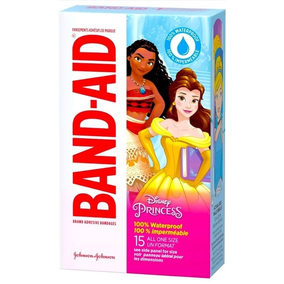 Disney Other - Band-Aid Bandages Disney Princess All One Size, 15 Count